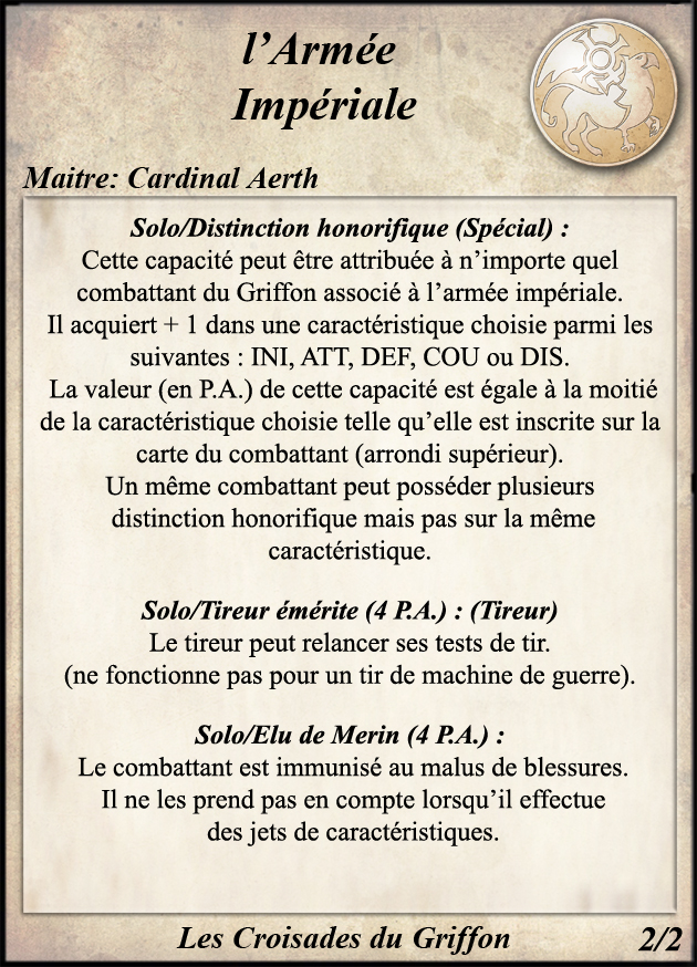 L'Armée Impériale
